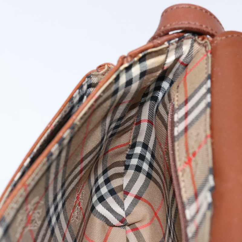 【日本直送】Burberry 棕色金色皮革肩背包 正品 ep10157-18