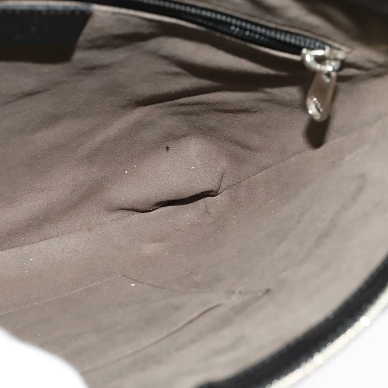 【日本直送】GUCCI GG 帆布 Guccissima 單肩包 皮革 銀色 黑色 406410 正品 137990-17
