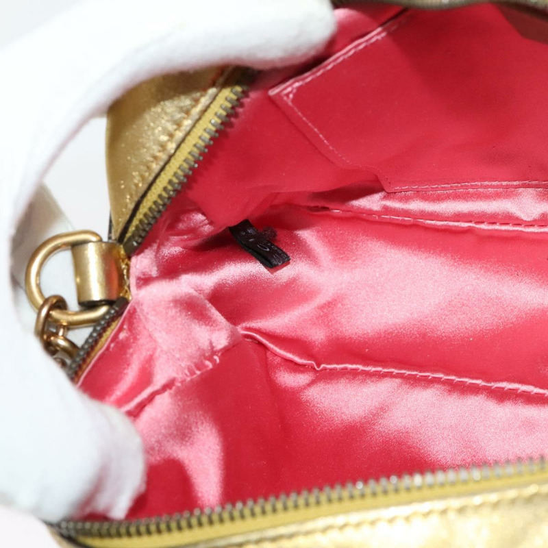【日本直送】GUCCI GG Marmont 小號相機包鏈條包皮革金色 447632 正品 138001-17