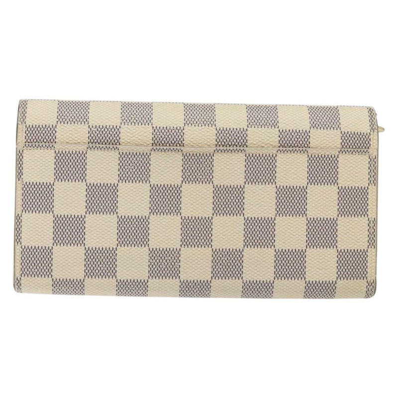 【日本直送】路易威登 Damier Azur Portefeuille Sarah 長皮夾 N63208 LV 正品 138932-1