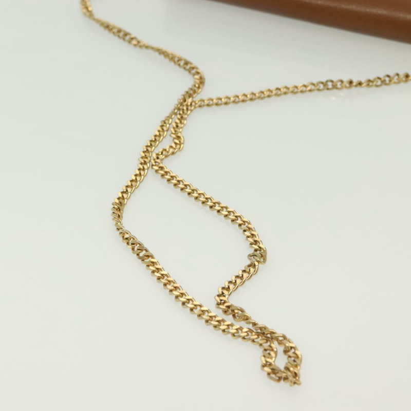 【日本直送】Christian Dior 鏈條肩背包 皮革 棕色 金色 正品 137909-6