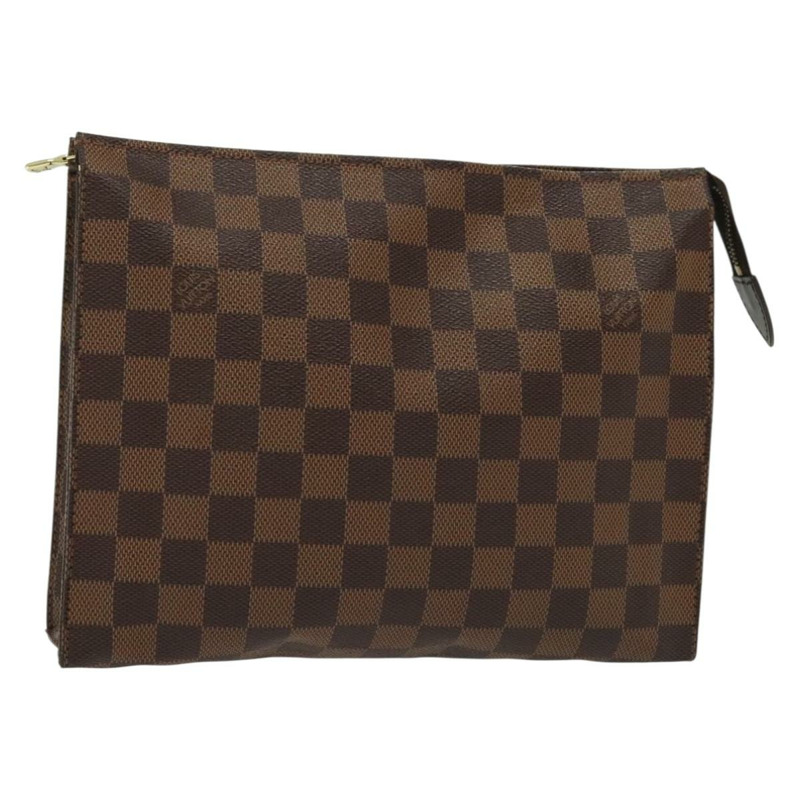 【日本直送】路易威登 Damier Ebene Poche 廁所 26 袋 N47543 LV 正品 137917-0