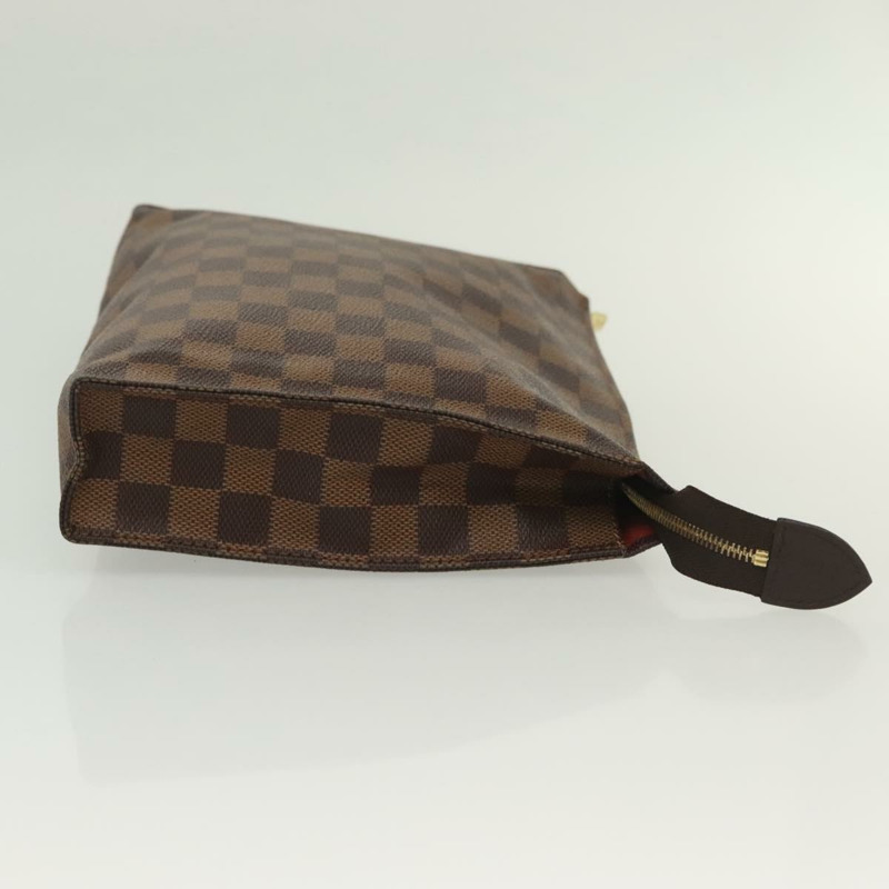 【日本直送】路易威登 Damier Ebene Poche 廁所 26 袋 N47543 LV 正品 137917-2