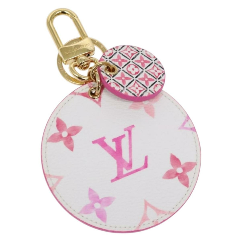 【日本直送】路易威登 Monogram Watercolor 泳池邊吊飾粉紅色 M01374 LV 授權 139615-0