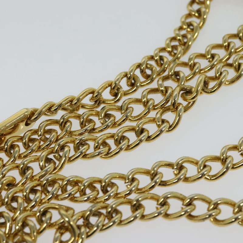 【日本直送】Salvatore Ferragamo Gancini 鏈條單肩包 皮革 黑金色 正品 HK2925-13