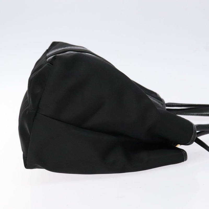 【日本直送】Salvatore Ferragamo Vala 手提包 尼龍 黑金 正品 hk2909-2