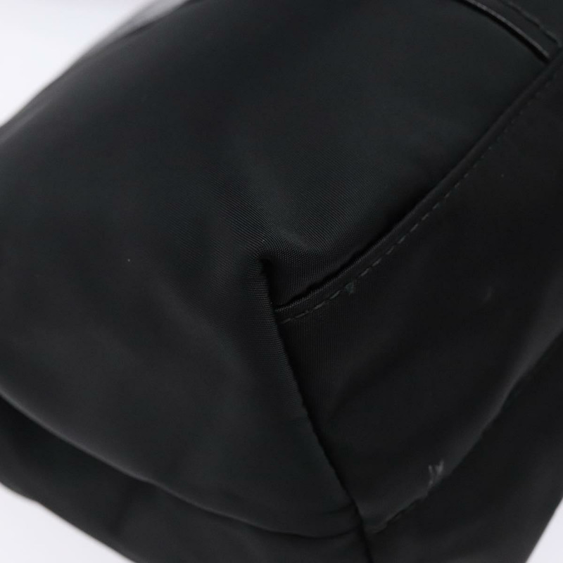 【日本直送】Salvatore Ferragamo Vala 手提包 尼龍 黑金 正品 hk2909-16