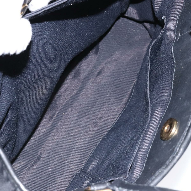 【日本直送】Salvatore Ferragamo Vala 手提包 尼龍 黑金 正品 hk2909-21