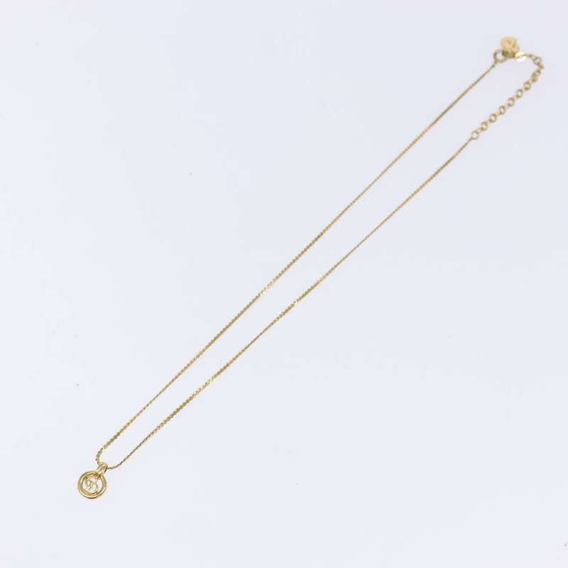【日本直送】Christian Dior 項鍊 金屬 金 Auth sw1372-1