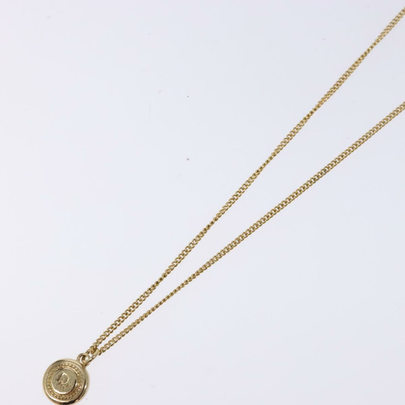 【日本直送】Christian Dior 項鍊 金屬 金 Auth sw1373-3