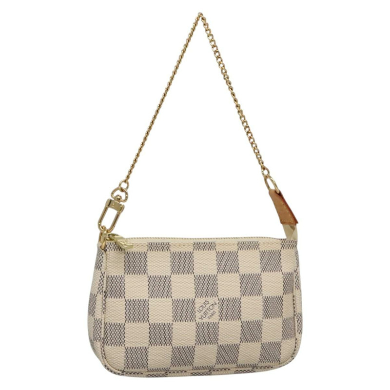 【日本直送】路易威登 Damier Azur 迷你手拿包配件包 N63005 LV 正品 BA4860-0