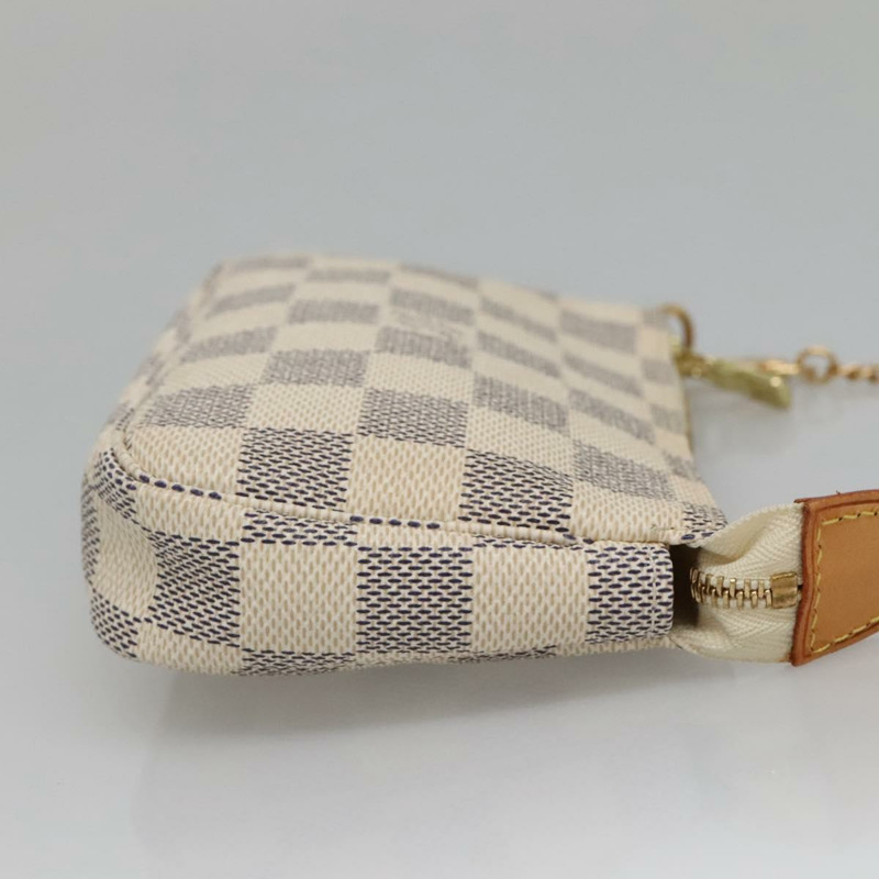 【日本直送】路易威登 Damier Azur 迷你手拿包配件包 N63005 LV 正品 BA4860-3