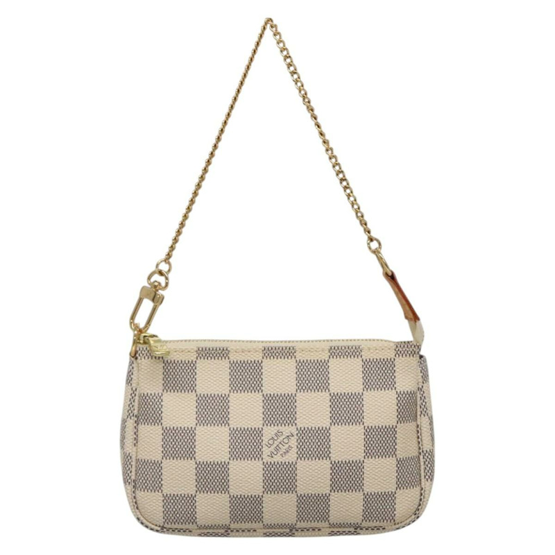 【日本直送】路易威登 Damier Azur 迷你手拿包配件包 N63005 LV 正品 BA4860-12
