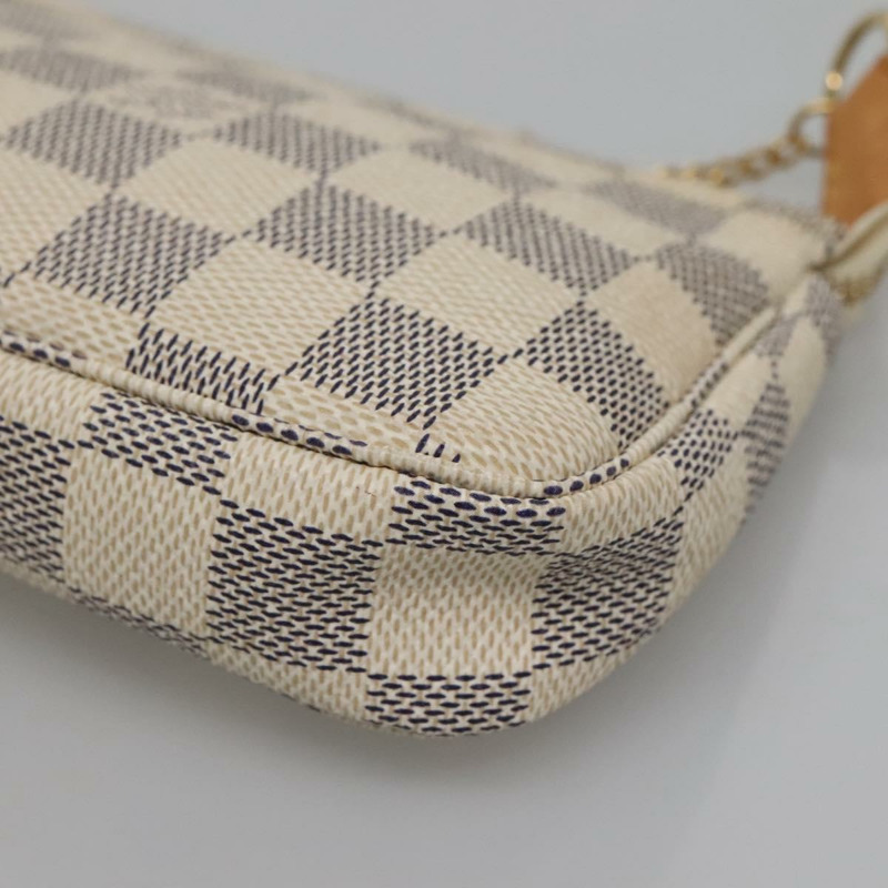 【日本直送】路易威登 Damier Azur 迷你手拿包配件包 N63005 LV 正品 BA4860-13