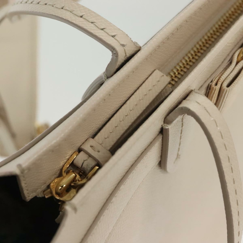 【日本直送】Salvatore Ferragamo Vala 托特包 皮革 淺米色 金色 正品 139066-9