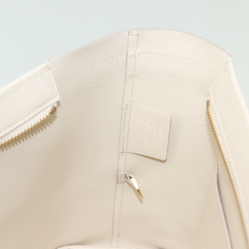 【日本直送】Salvatore Ferragamo Vala 托特包 皮革 淺米色 金色 正品 139066-19