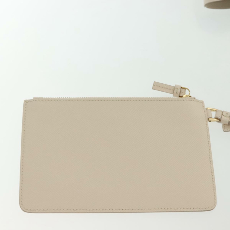 【日本直送】Salvatore Ferragamo Vala 托特包 皮革 淺米色 金色 正品 139066-22