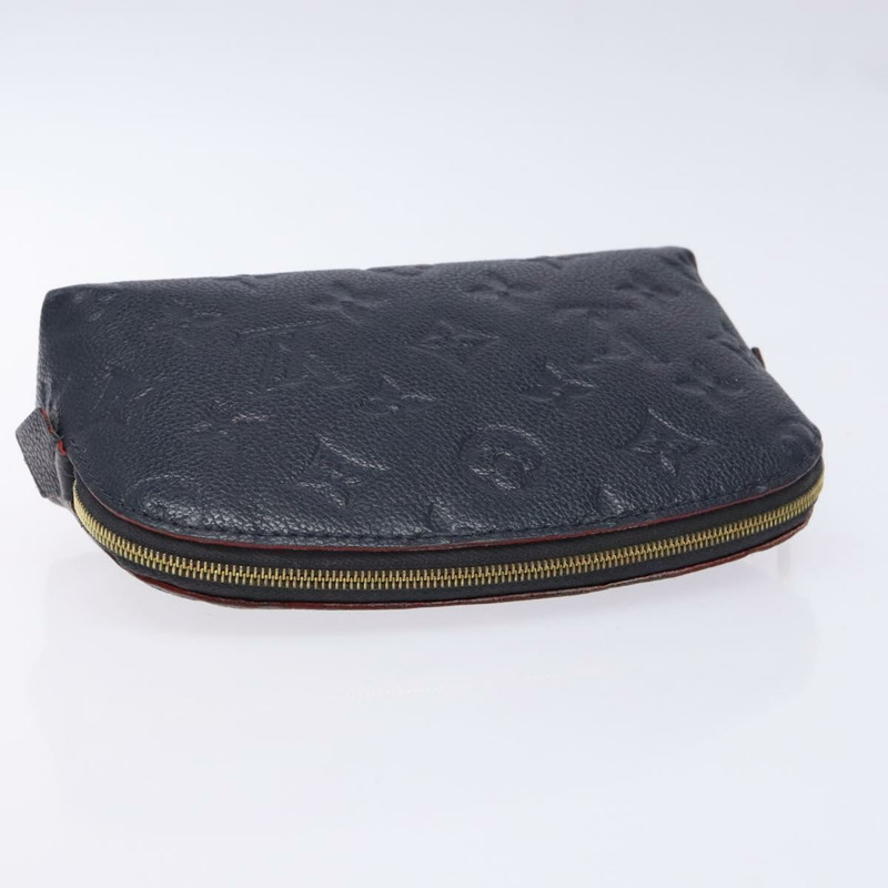 【日本直送】路易威登 Monogram Empreinte Pochette 化妝品小號小號海軍藍 M69413 LV 正品 138768-4
