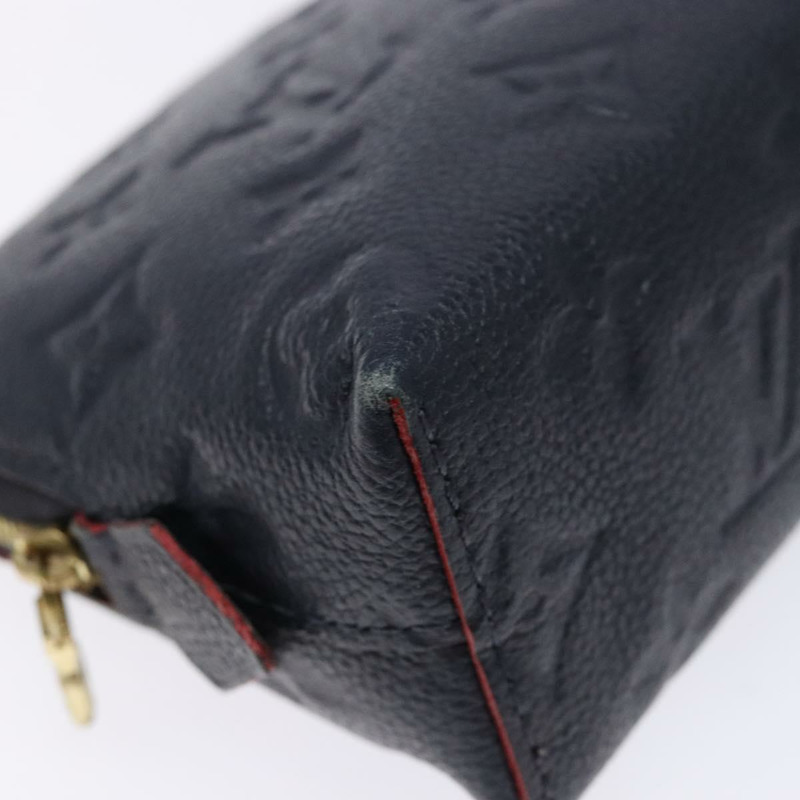 【日本直送】路易威登 Monogram Empreinte Pochette 化妝品小號小號海軍藍 M69413 LV 正品 138768-6