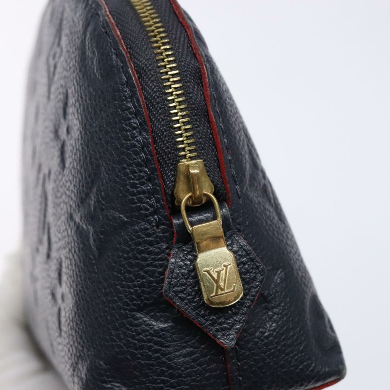 【日本直送】路易威登 Monogram Empreinte Pochette 化妝品小號小號海軍藍 M69413 LV 正品 138768-7