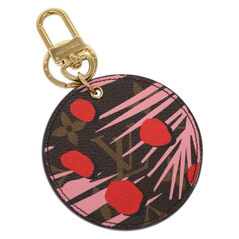 【日本直送】路易威登 Monogram Porte Cles Jungle Dots Charm M42596 LV Auth 139997-0