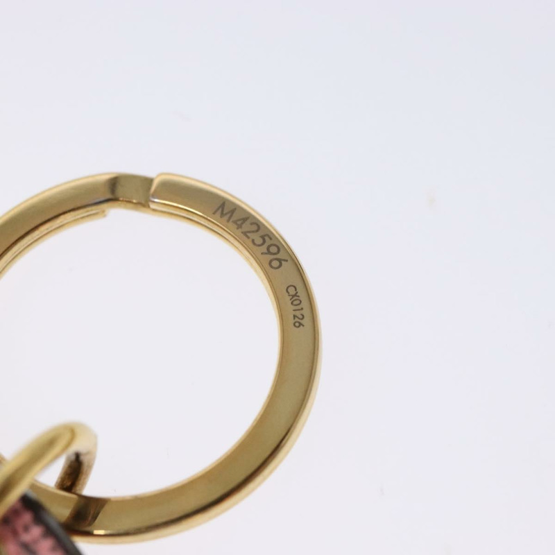 【日本直送】路易威登 Monogram Porte Cles Jungle Dots Charm M42596 LV Auth 139997-8