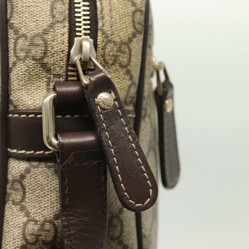 【日本直送】GUCCI GG Supreme 單肩包 PVC 米金色 233268 正品 yk19303-13