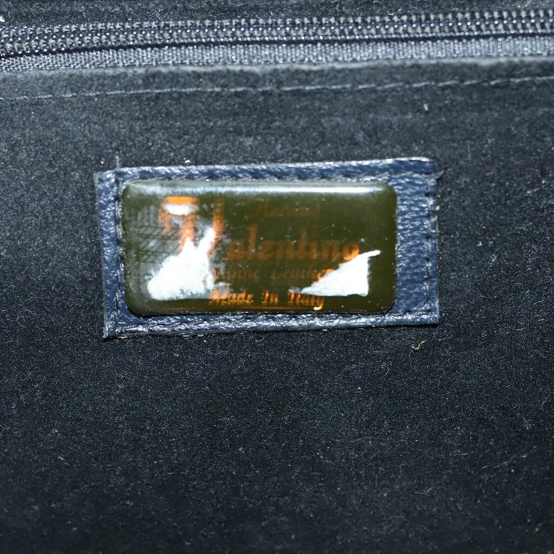 【日本直送】華倫天奴 (VALENTINO) 鏈條單肩包 皮革 海軍藍 金色 正品 bs28987-9