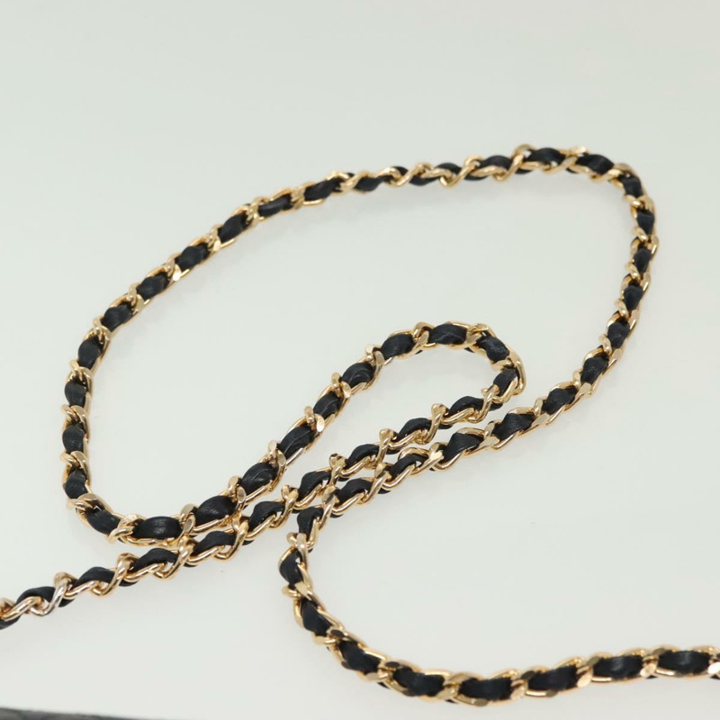 【日本直送】華倫天奴 (VALENTINO) 鏈條單肩包 皮革 海軍藍 金色 正品 bs28987-13