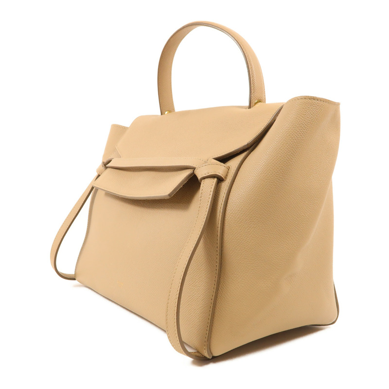 CELINE 牛皮皮革Belt Bag金扣手挽肩背兩用袋-2