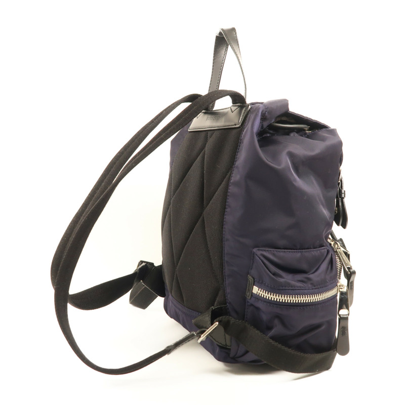 BURBERRY 尼龍Backpack銀扣背包-3