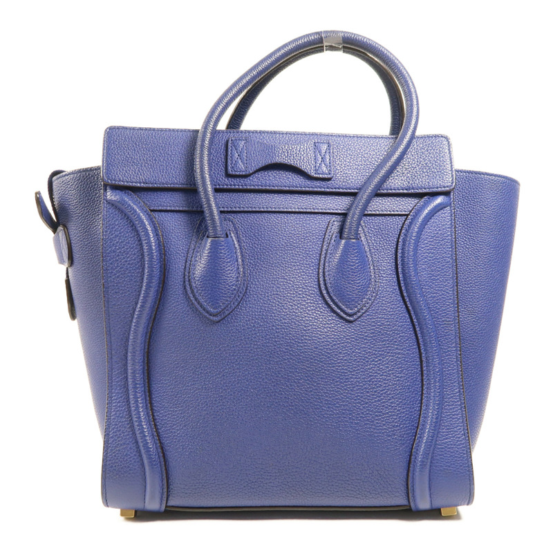 CELINE 牛皮皮革Micro Luggage金扣手挽袋-1