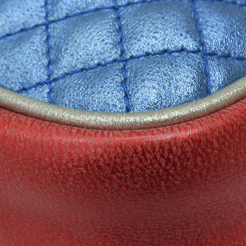 紅色/藍色 牛皮 珠光 Quited Crossbodya 肩背包 541061/493075 541061/493075-14