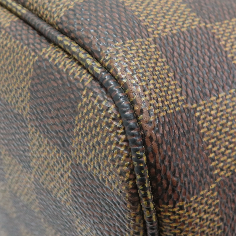 棕色 棋盤格帆布 Neverfull MM 托特包 肩背包 N51105-11
