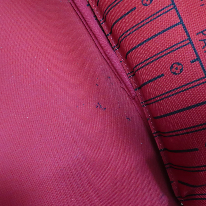 棕色 棋盤格帆布 Neverfull MM 托特包 肩背包 N51105-15