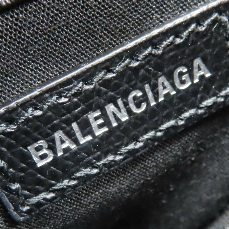 黑色牛皮 Shopper MINI紙袋包 肩背包 #593826-7