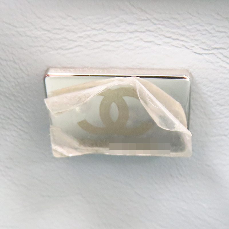 藍色 羊皮 鍊帶 肩背包 銀扣-6