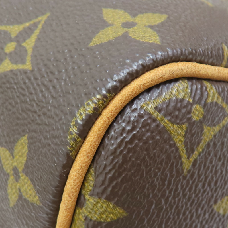 棕色 原花 帆布 SPEEDY 30 手提包 無鎖頭組 M41526-12