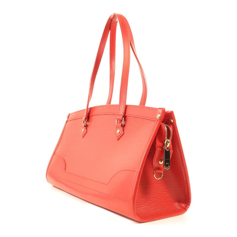 LOUIS VUITTON Epi Madeleine PM銀扣肩背袋-2