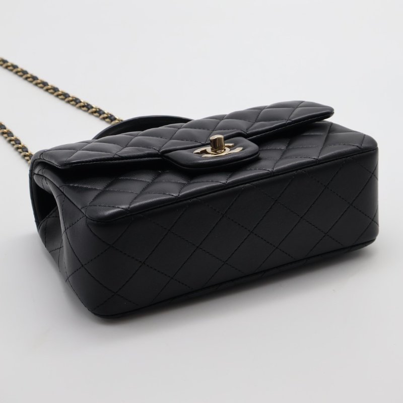 CHANEL Handle mini CF20 - 黑金-5