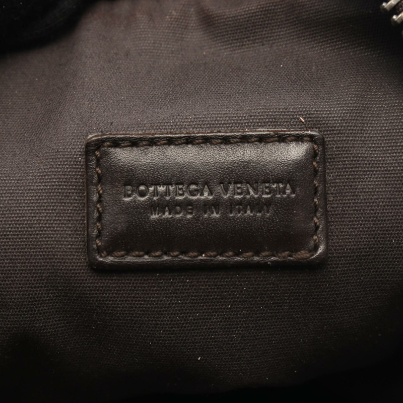 BOTTEGA VENETA Intrecciato 斜背包 皮革 棕色 二手 女士-3