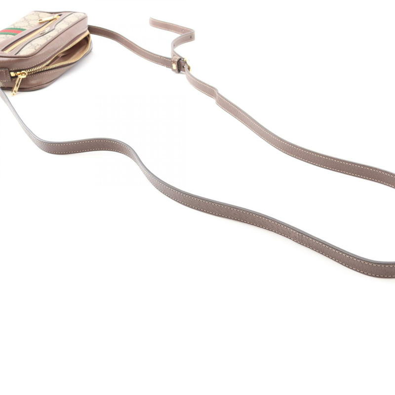 GUCCI Ophidia 單肩包 517350 帆布皮革 米色 多色 二手 女士-5