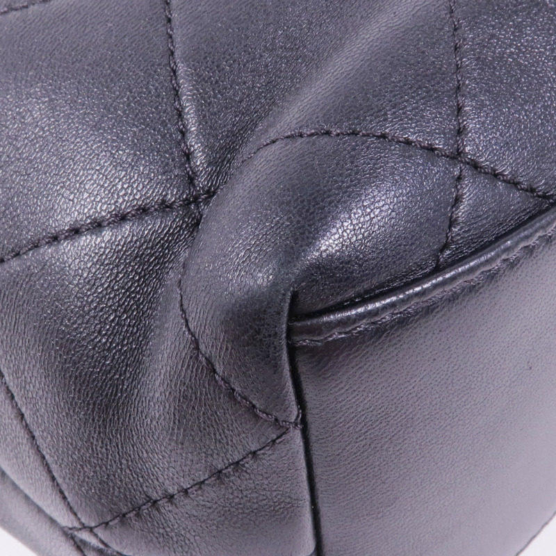 CHANEL 羊皮皮革Shoulder Bag金扣肩背袋-8
