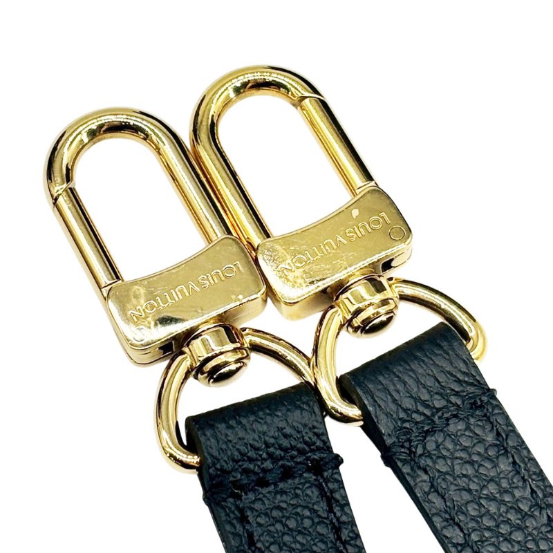 Louis Vuitton 展示品 OnTheGo PM 壓花牛皮手提肩背二用包(M45659-黑/米)-6