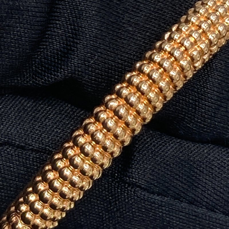 Van Cleef & Arpels 梵克雅寶 Perlee 18K 紅玉隨 鑽石 手環 YG-6