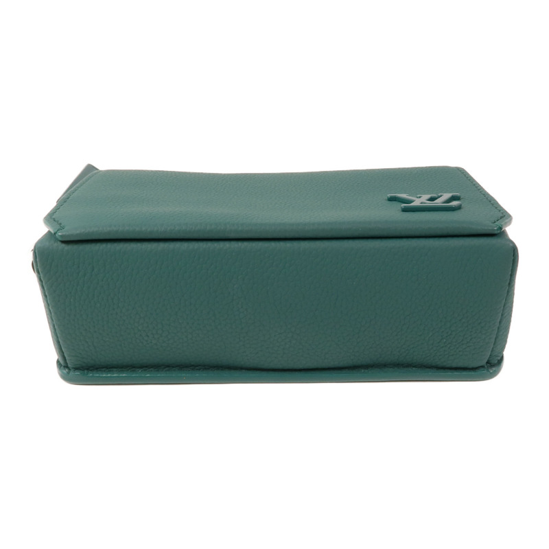 LOUIS VUITTON 牛皮皮革Aerogram Fastline銀扣肩背袋-3