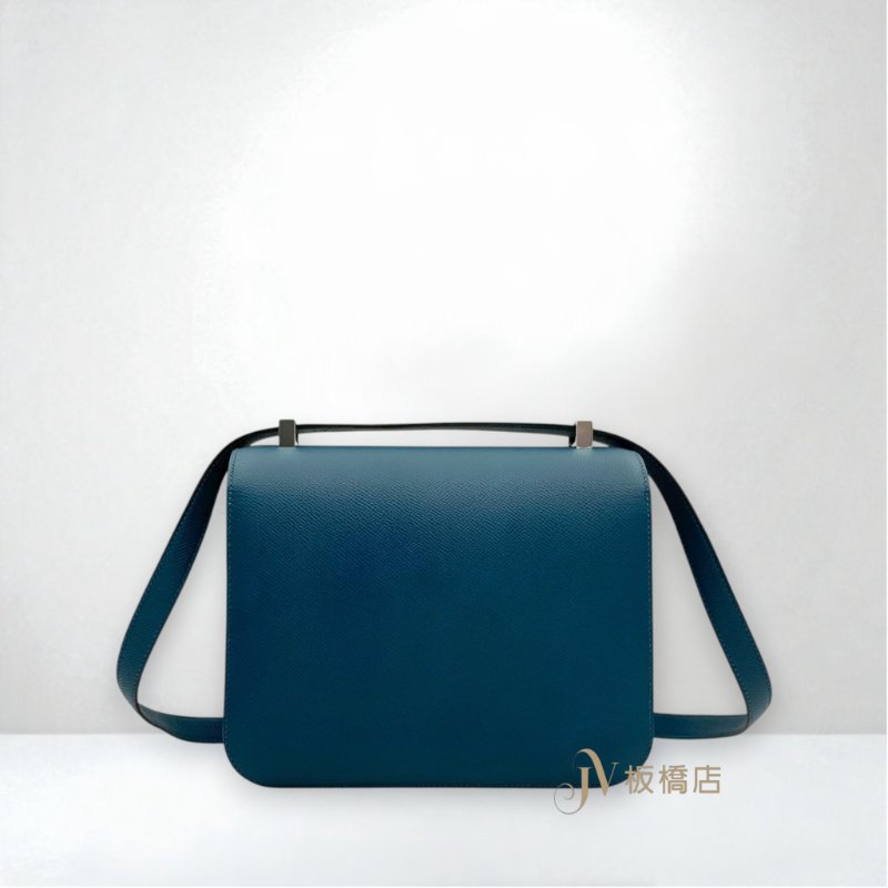 HERMES包包 W0博斯普魯斯綠琺瑯釦EPSOM Constance 24-4