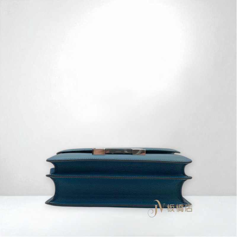 HERMES包包 W0博斯普魯斯綠琺瑯釦EPSOM Constance 24-5