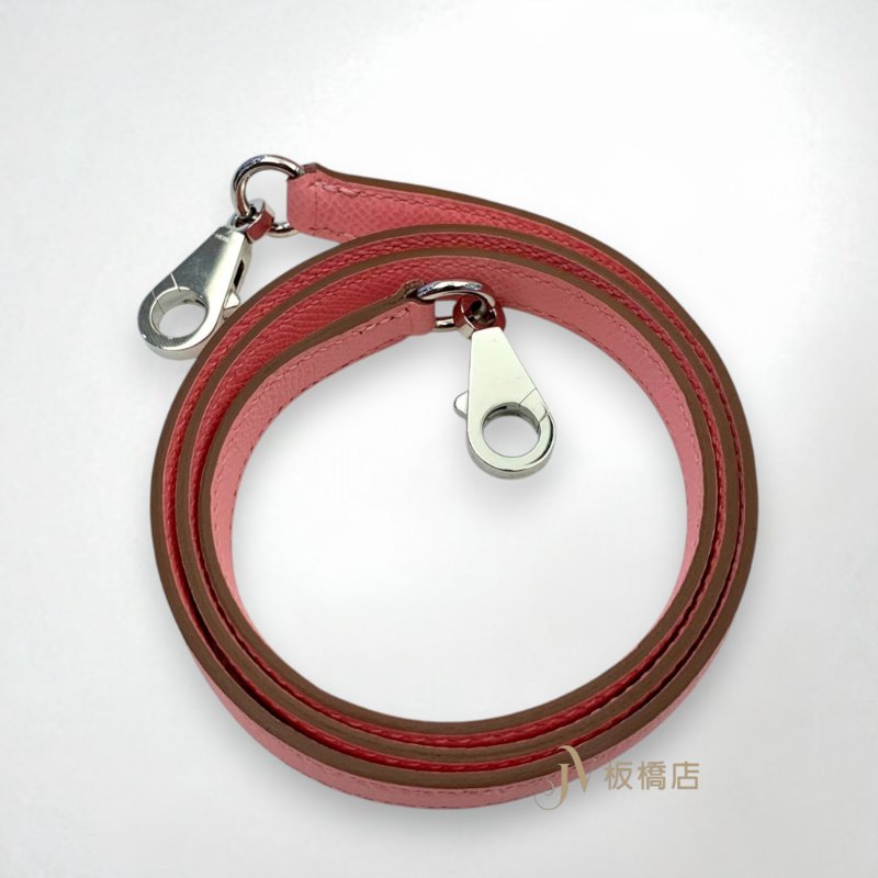 HERMES包包 1Q彩紙粉銀釦EPSOM Bolide 27-7