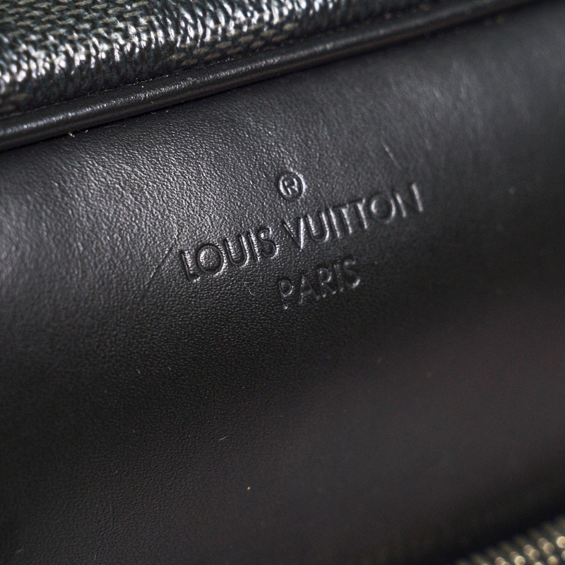 LOUIS VUITTON DAYTON MM DAMIER GRAPHITE 單肩包 DAMIER GRAPHITE 帆布 黑色-1